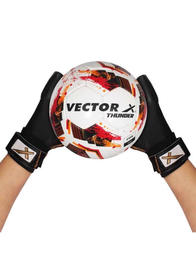 Vector X قفازات حارس مرمى كرة القدم للشباب والبالغين من Vector X Tornado - 10 - Image 4